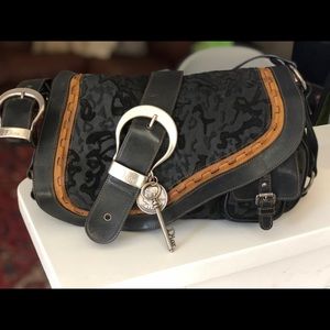 Christian Dior SS 2006 Gaucho Saddle Flap Bag